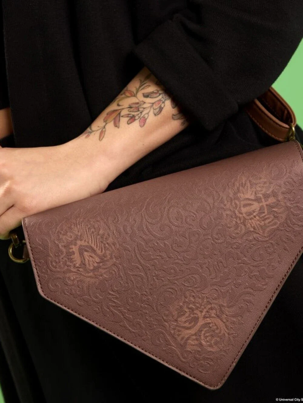 WICKED Grimmerie Loungefly Crossbody Bag - Picture 1 of 8